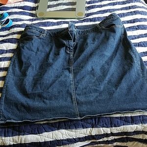 Talbots Jean Skirt 20 wp